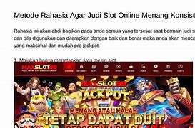 Rahasia Menang Judi Slot